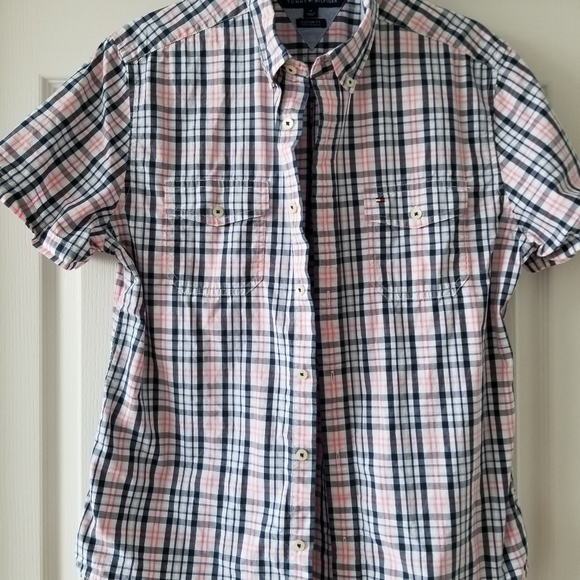 Tommy Hilfiger button down short sleeve - Picture 1 of 6